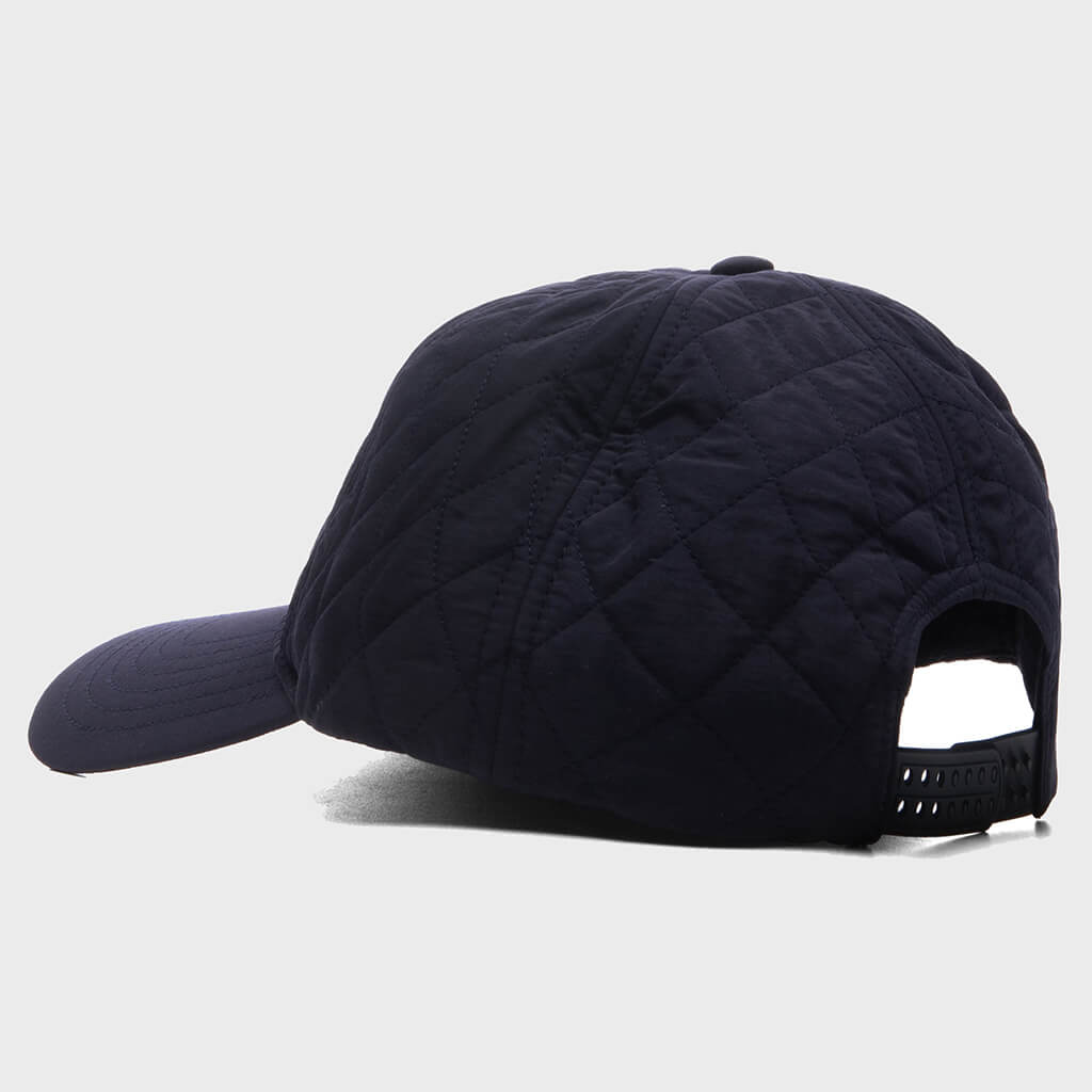 Quilted Surfwalk Snapback Cap - Navy