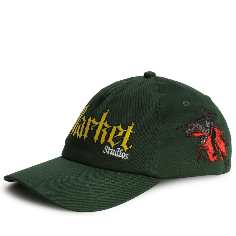 Market Jousting Duel 5 Panel Hat - Dark Green