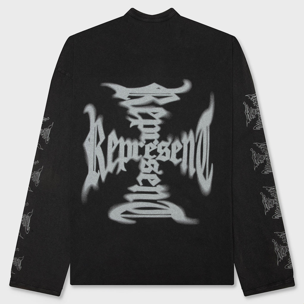 MH Long Sleeve - Faded Black