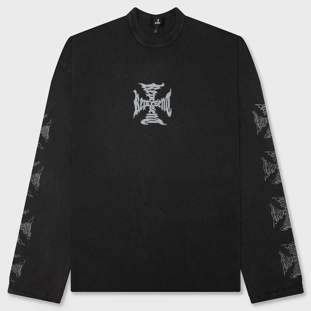 MH Long Sleeve - Faded Black