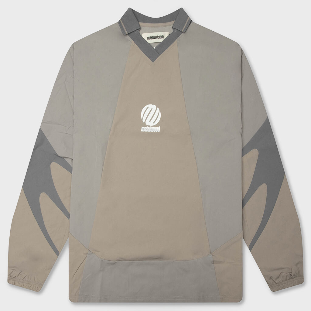 Machine L/S Polo - Tan