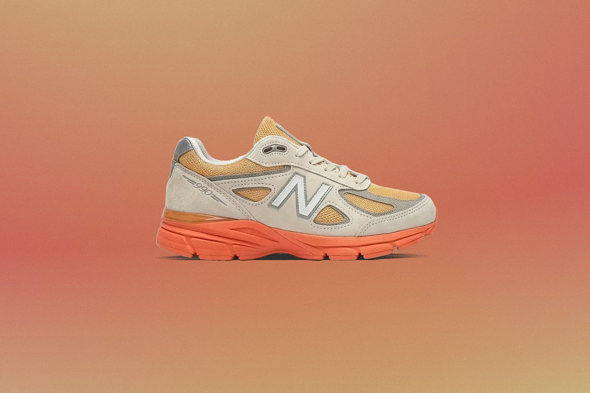 Made in USA 990v4 - Moonbeam/Tangerine Heat/Dried Orange
