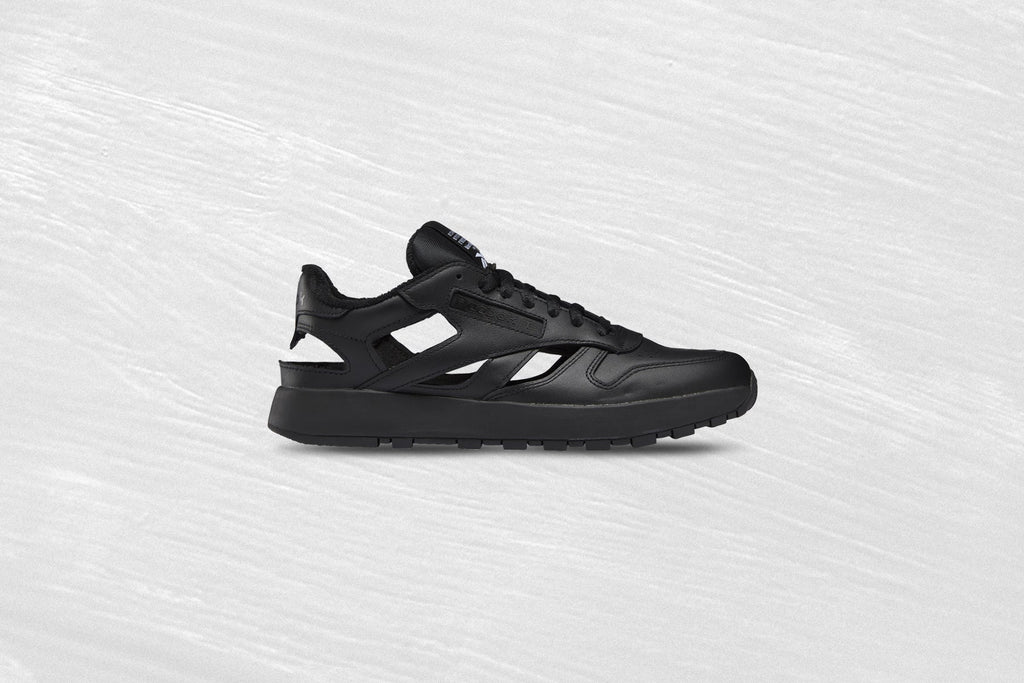 Décortiqué’ Classic Leather Sneaker - Black