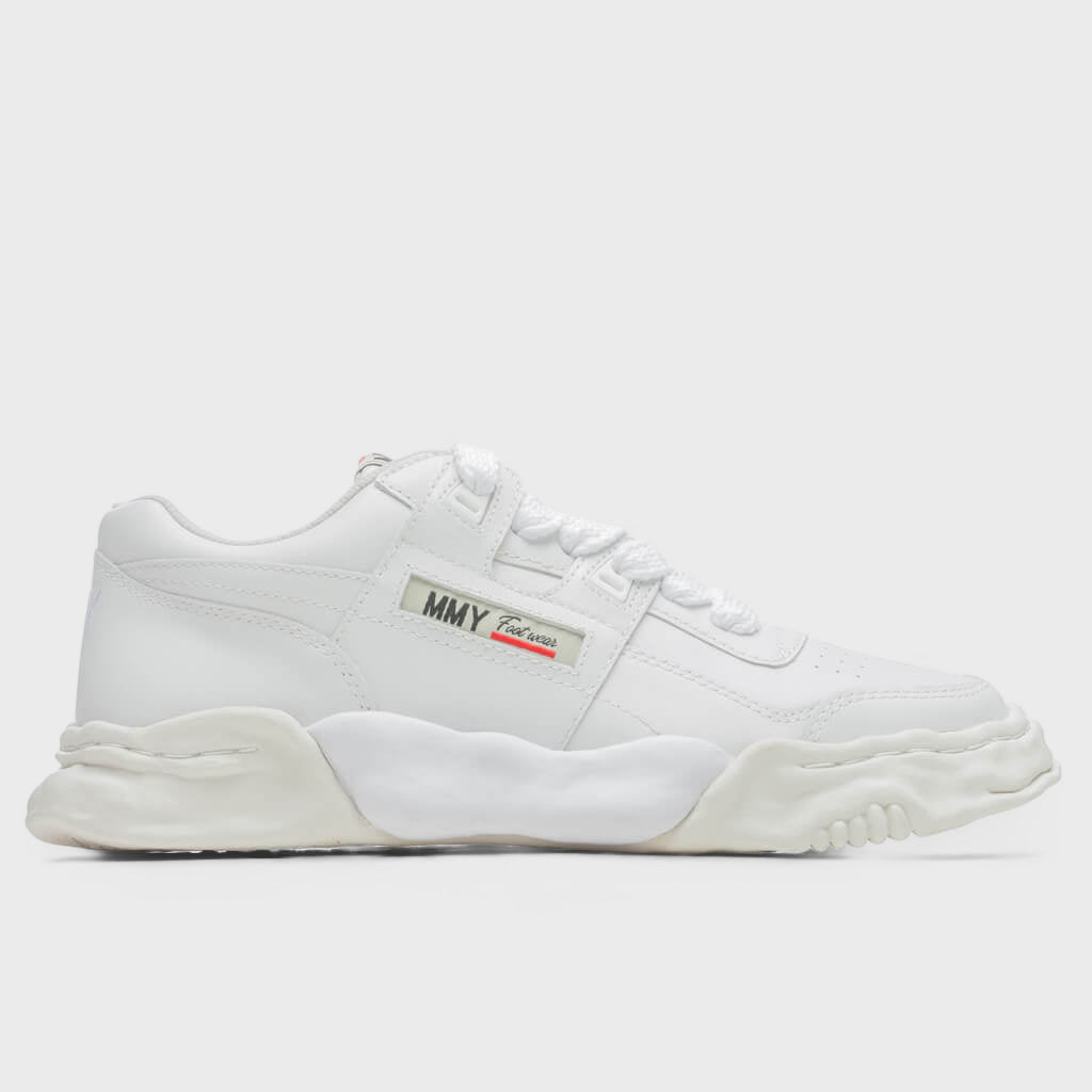 Parker Low OG Sole Leather Sneaker - White