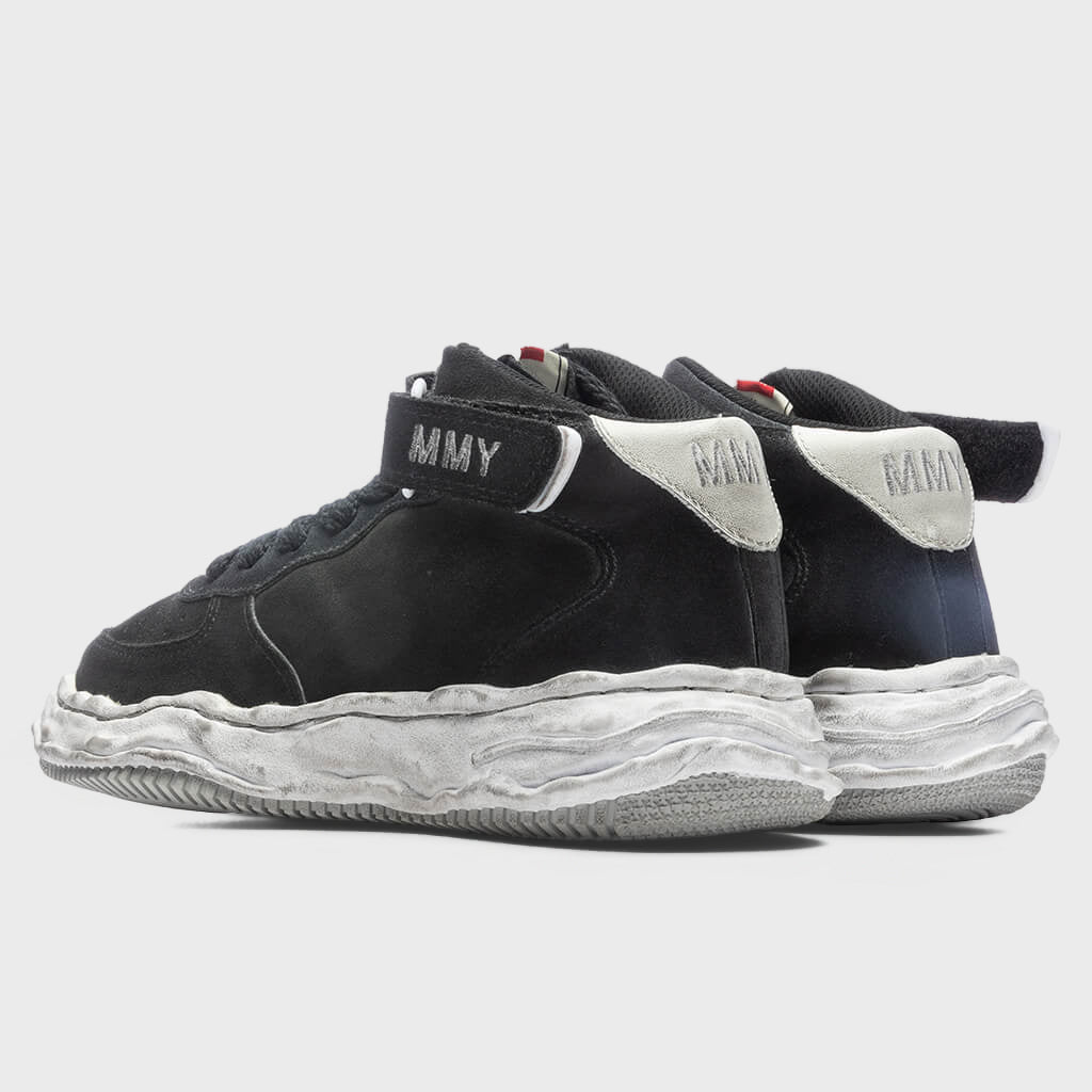 Wayne Brushed Suede High - Black