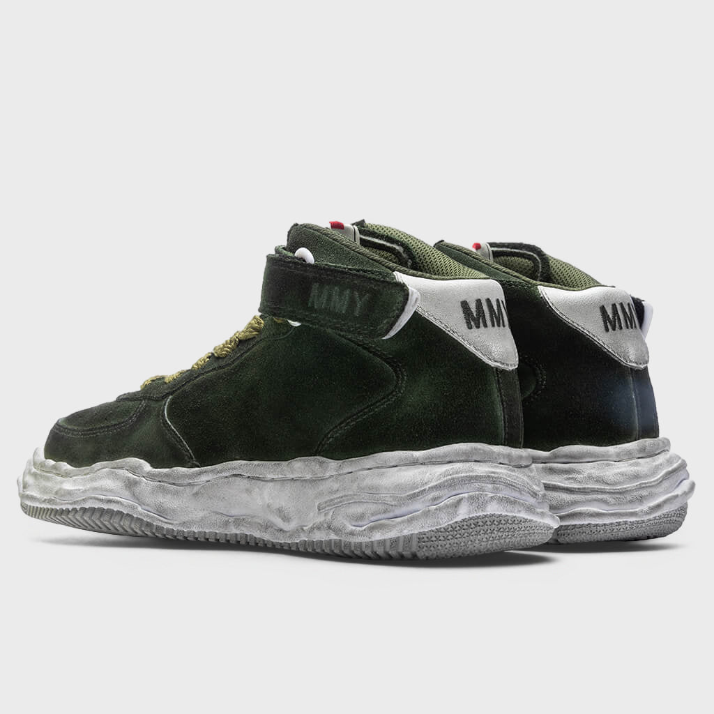 Wayne Brushed Suede High - Green