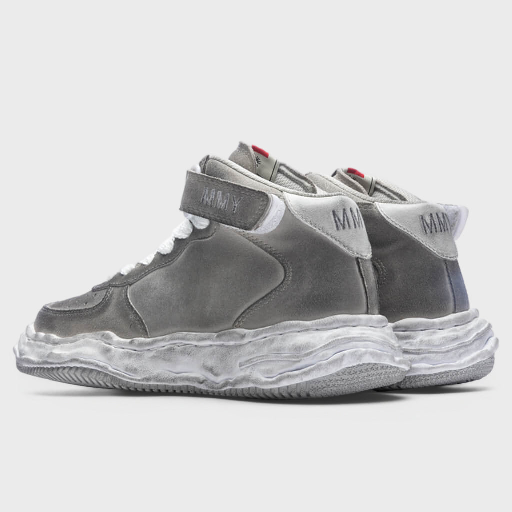 Wayne Brushed Suede High - White