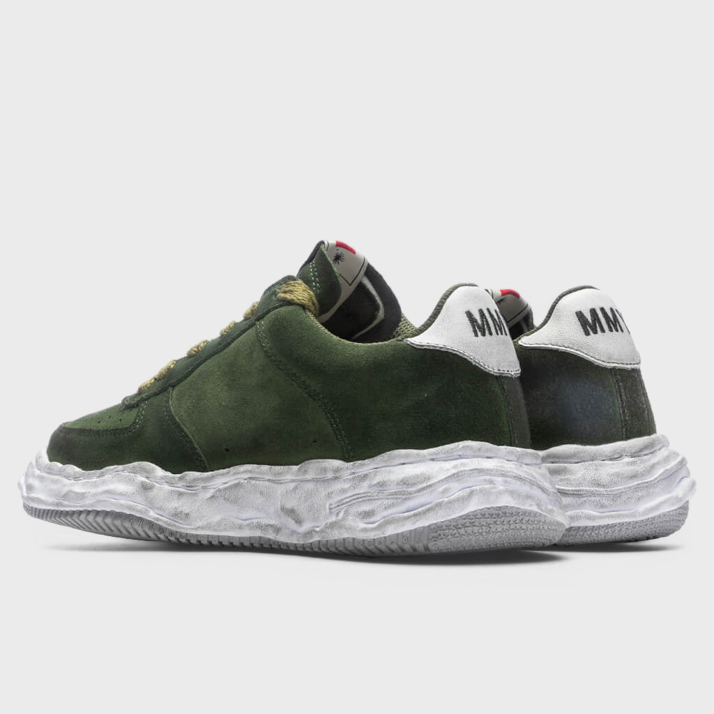 Wayne Brushed Suede Low - Green