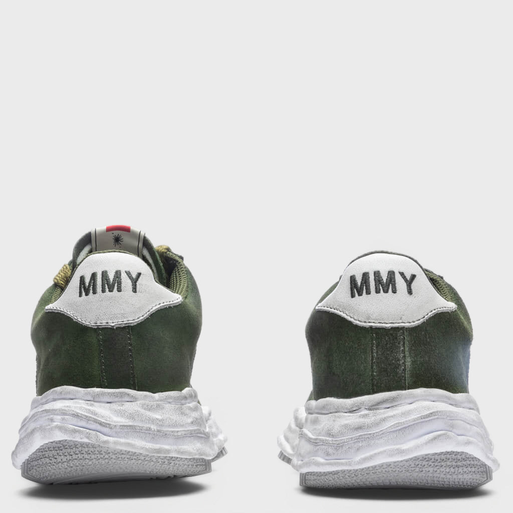 Wayne Brushed Suede Low - Green