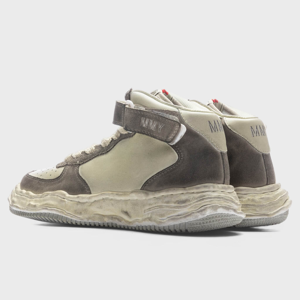 Wayne High OG Sole Leather High Top - White