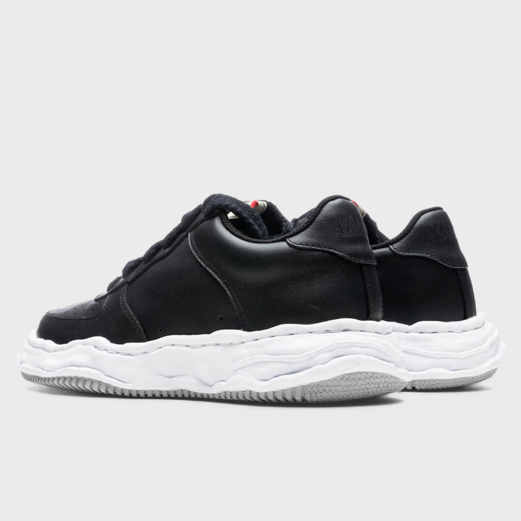 Wayne Low OG Sole Leather Sneaker - Black