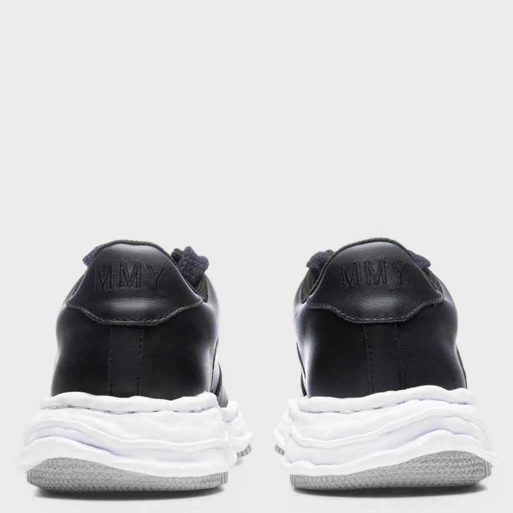 Wayne Low OG Sole Leather Sneaker - Black