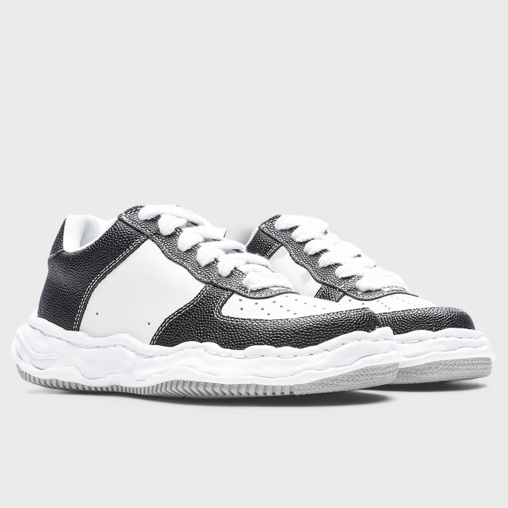 Wayne Low OG Sole Basket Leather - Black/White