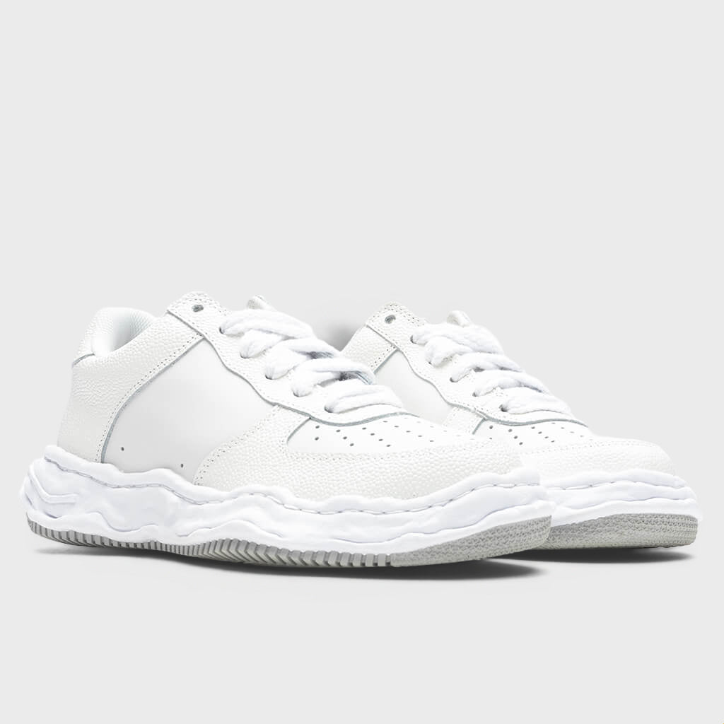Wayne Low OG Sole Basket Leather - White