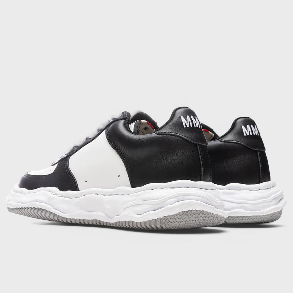 Wayne Low OG Sole Leather Sneaker - Black/White