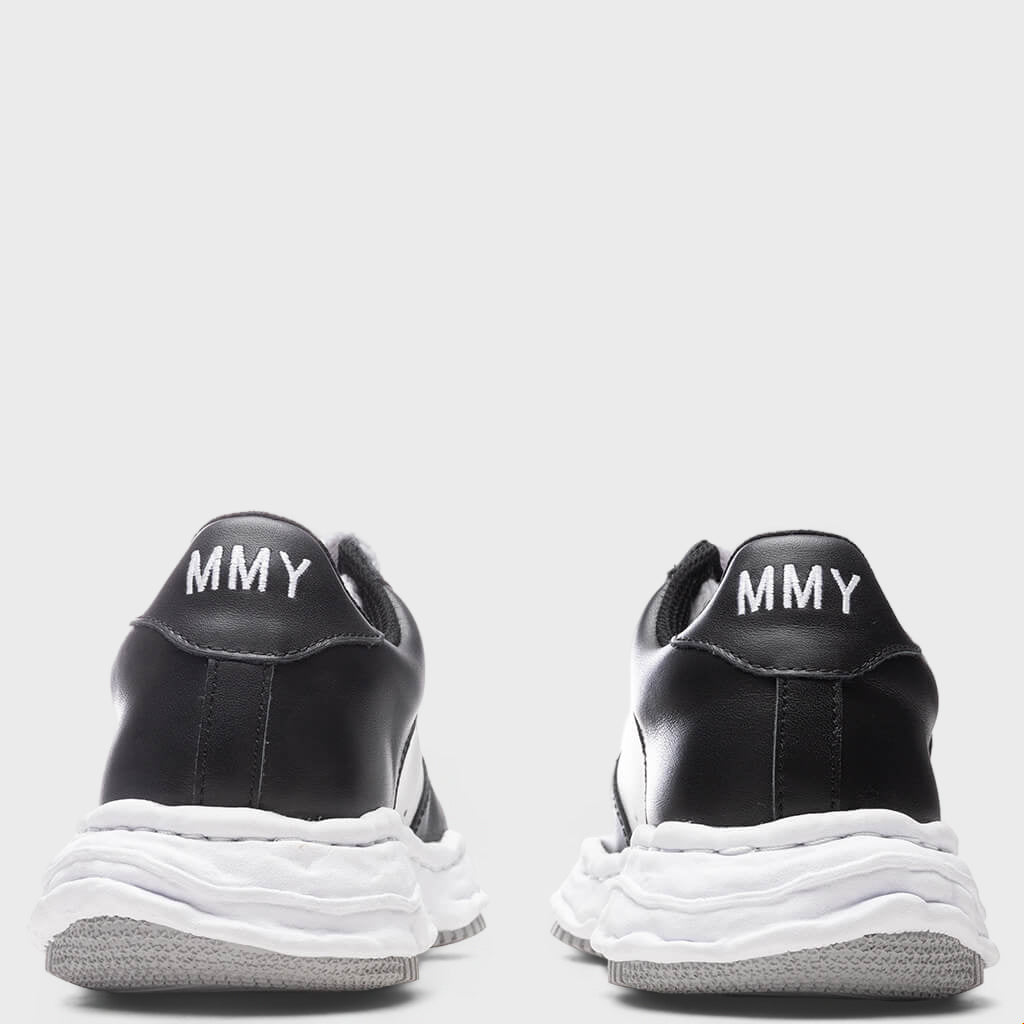 Wayne Low OG Sole Leather Sneaker - Black/White