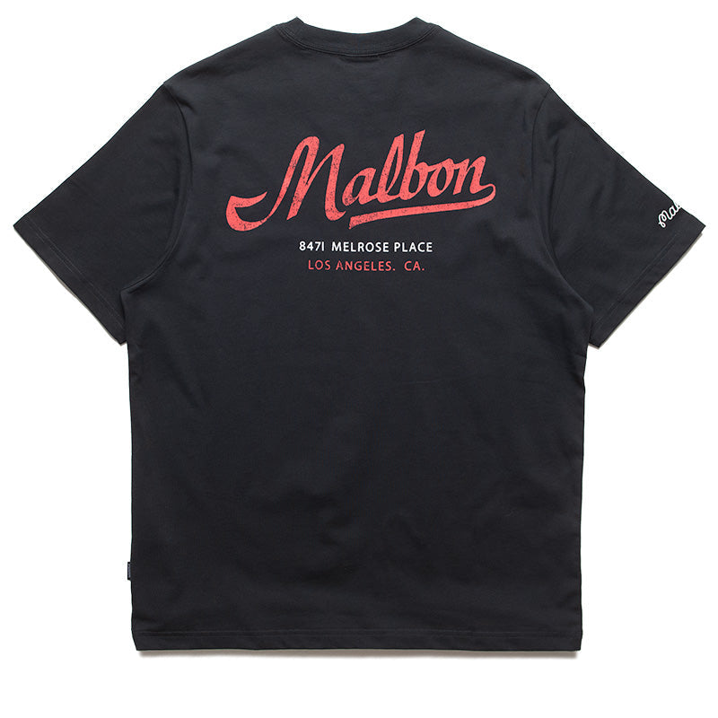 Malbon Golf Bermuda Benchmark Tee - Black
