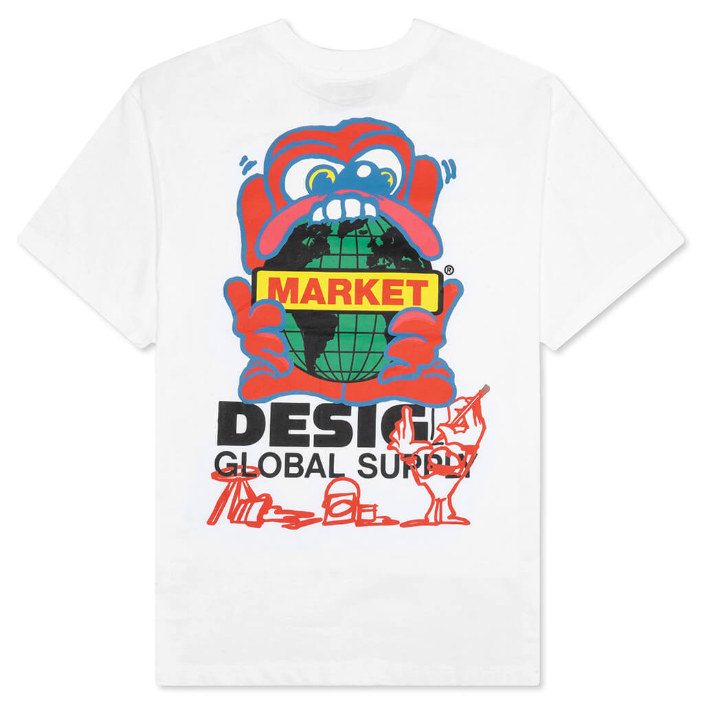 Design Global Supply Tee - White