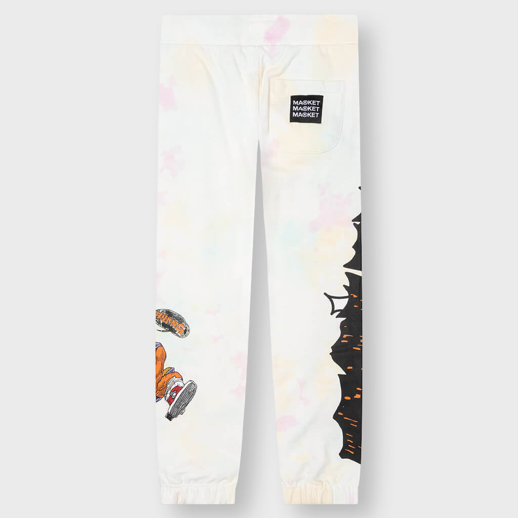 Hnnng Sweatpants - Perry Twinkle Tie-Dye