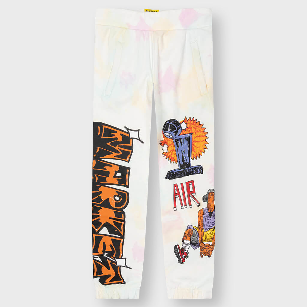 Hnnng Sweatpants - Perry Twinkle Tie-Dye