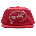 Market Lasso Lockup 5-Panel Hat - Salsa