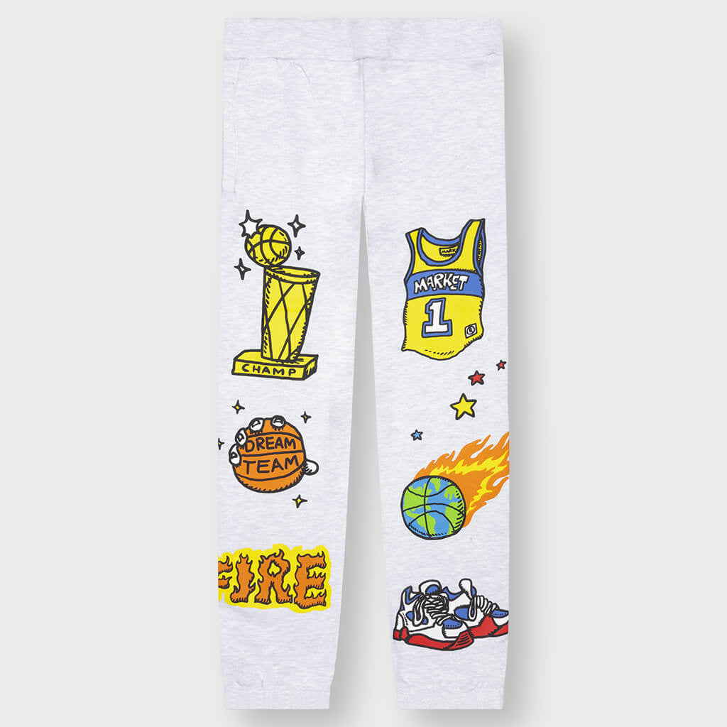 Memorabilia Sweatpants - Ash