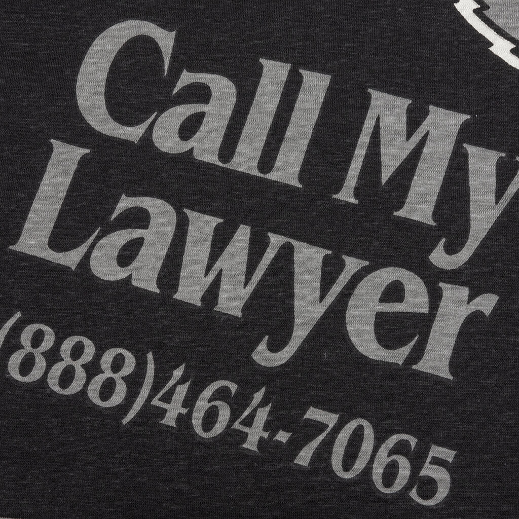 Monogram AOP Grayscale Tee - Black