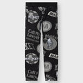 Monogram Grayscale Sweatpants - Black
