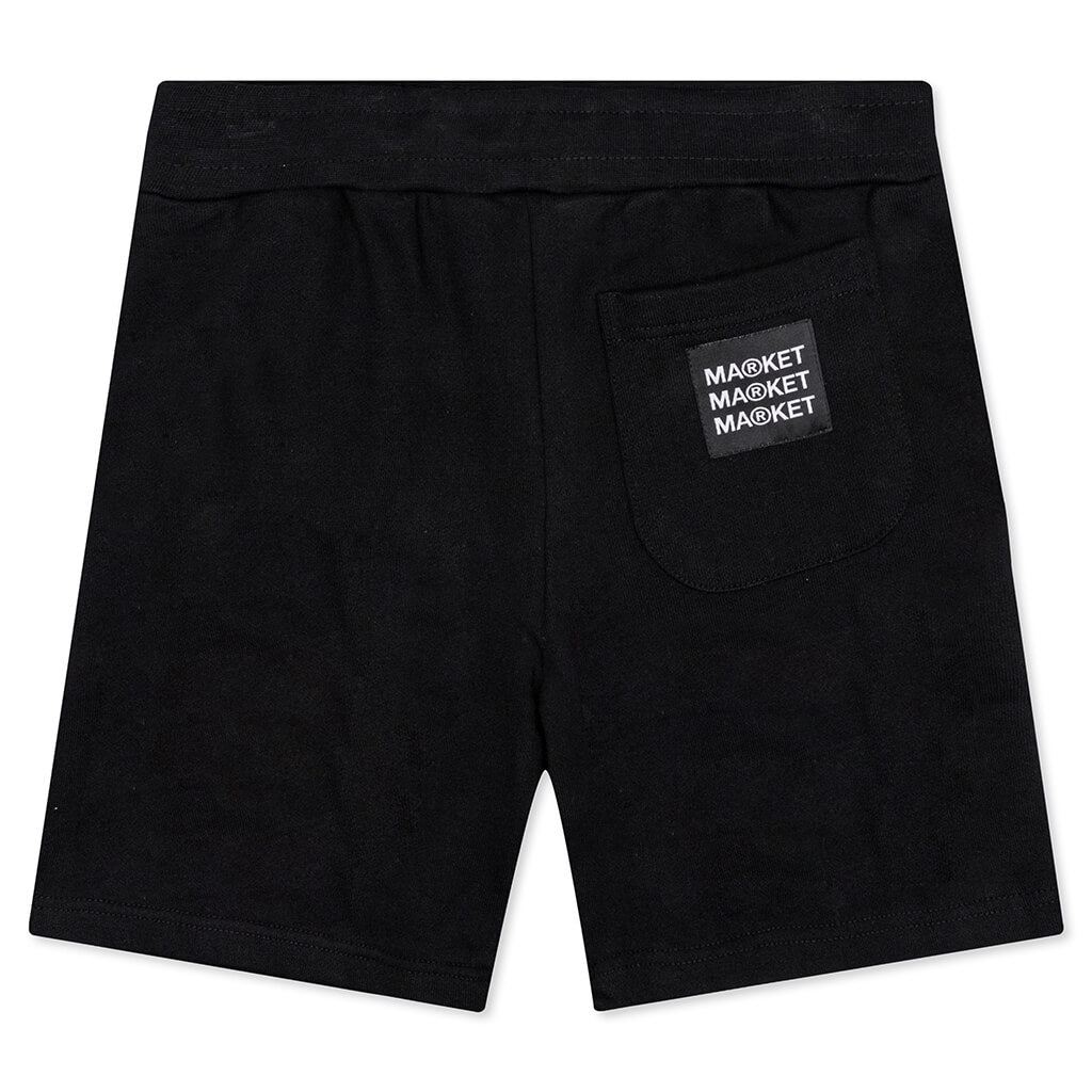 Peace and Power Sweatshorts - Black