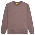 Script Crewneck - Washed Grey