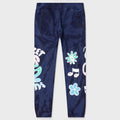 Smiley Records Angel Sigh Sweatpants - Navy Tie-Dye