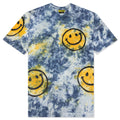 Smiley Sun Dye Tee - Yellow/Blue