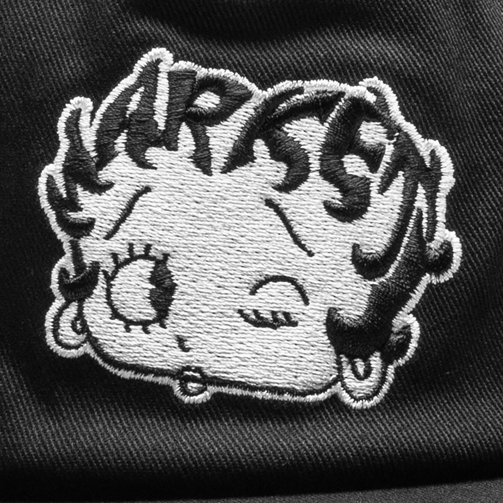 Mascot 5 Panel Hat - Black