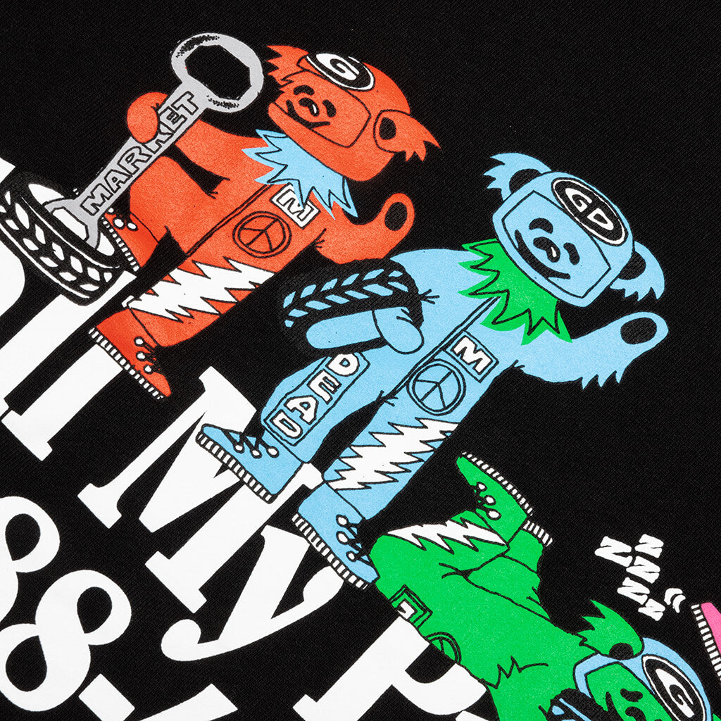 Call My Pitcrew Hoodie - Black
