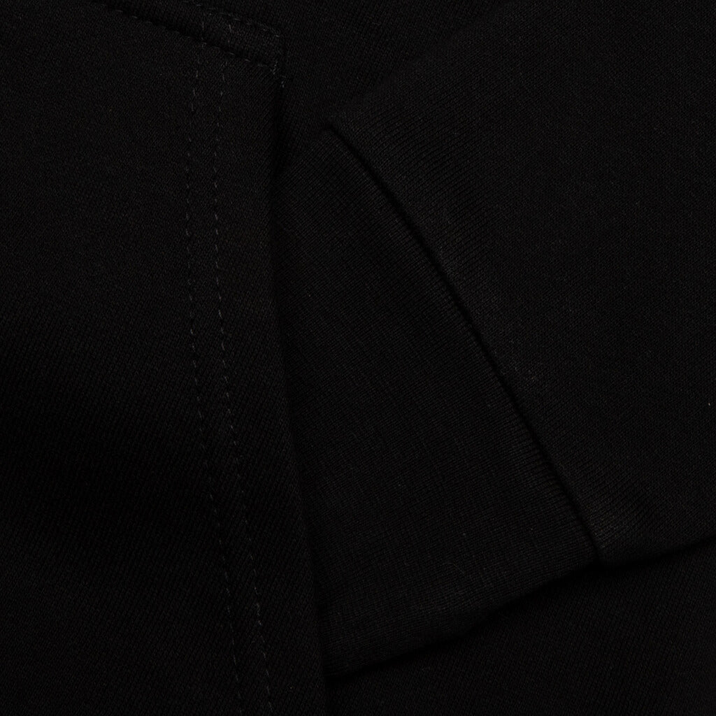Stealie Moto Bear Hoodie - Washed Black