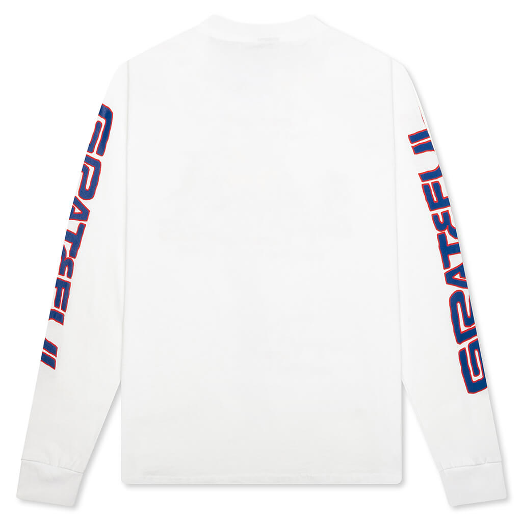 Tow Pulls L/S T-Shirt - White
