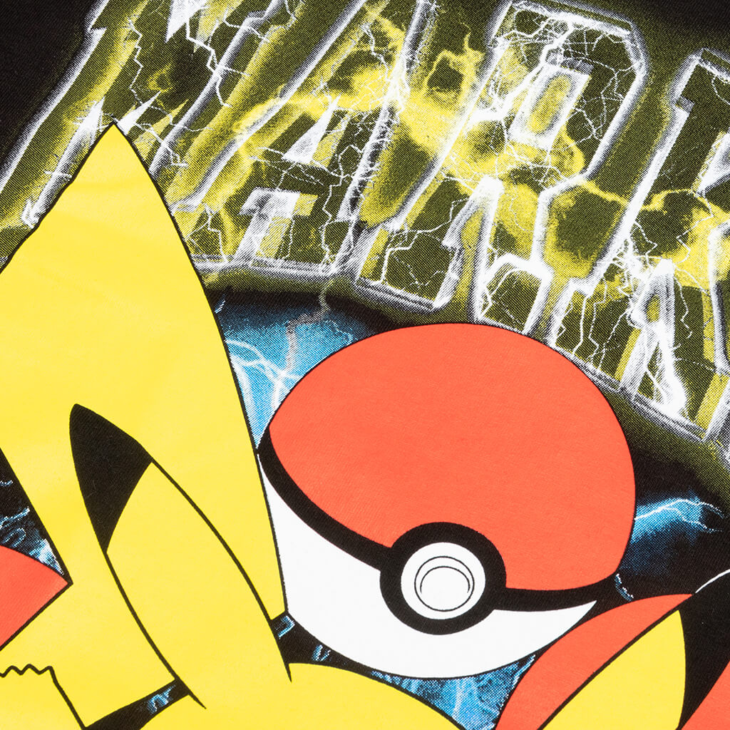 Pikachu Electric Shock T-Shirt - Black