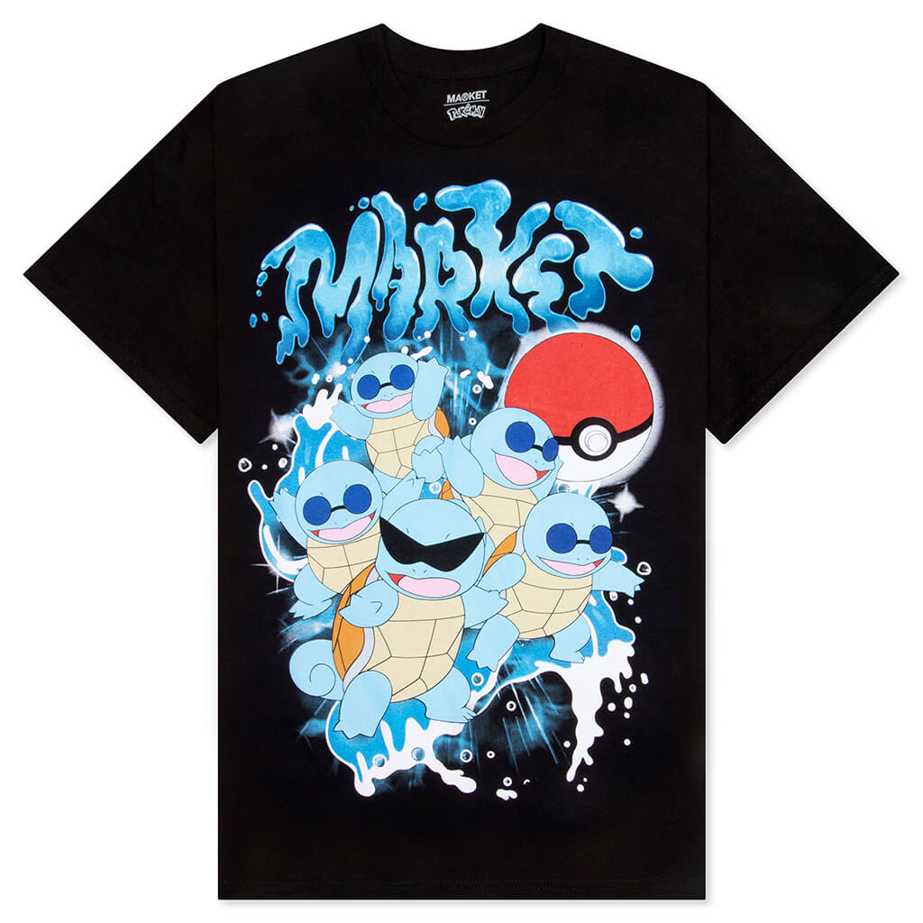 Squirtle Squad T-Shirt - Black