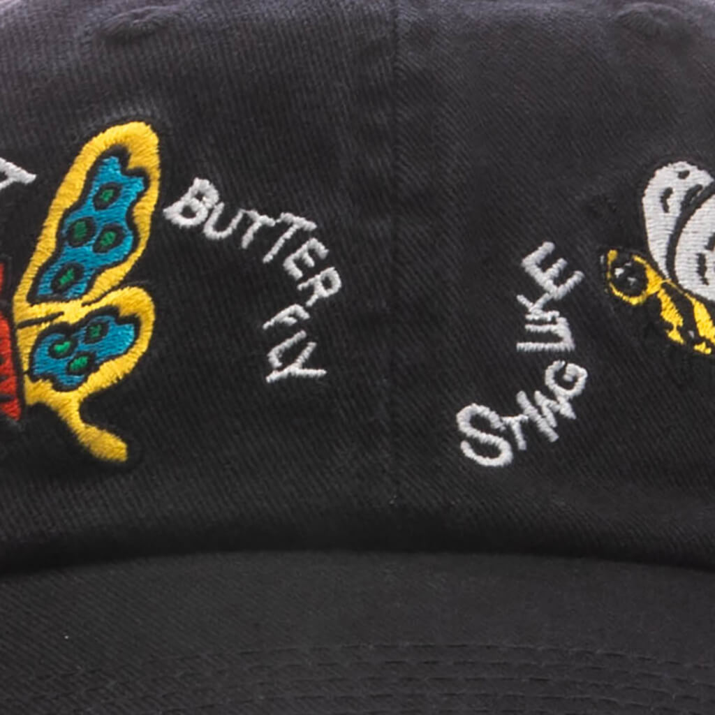 Float And Sting Dad Hat - Black