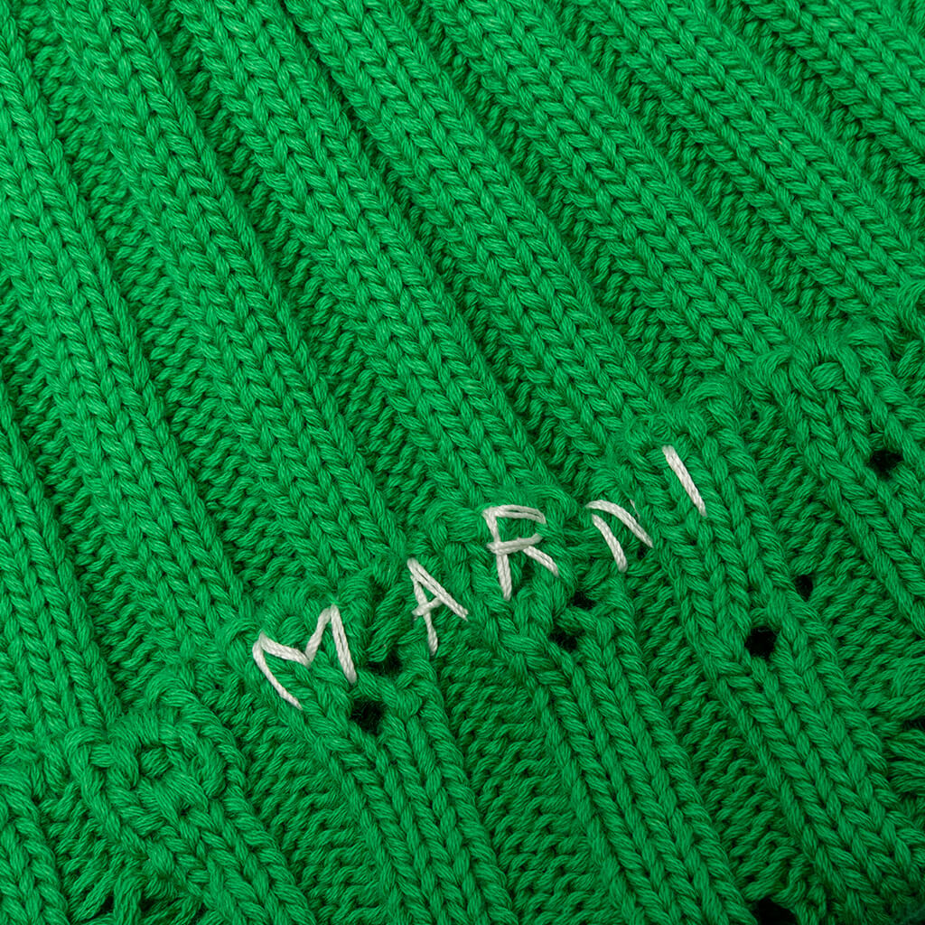 Knit Hat - Emerald