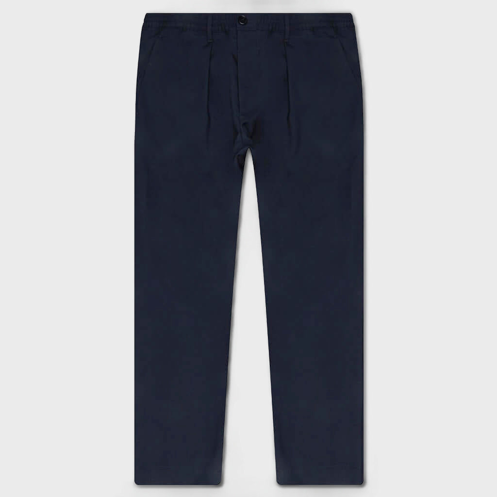 Cropped Pants - Blue/Black