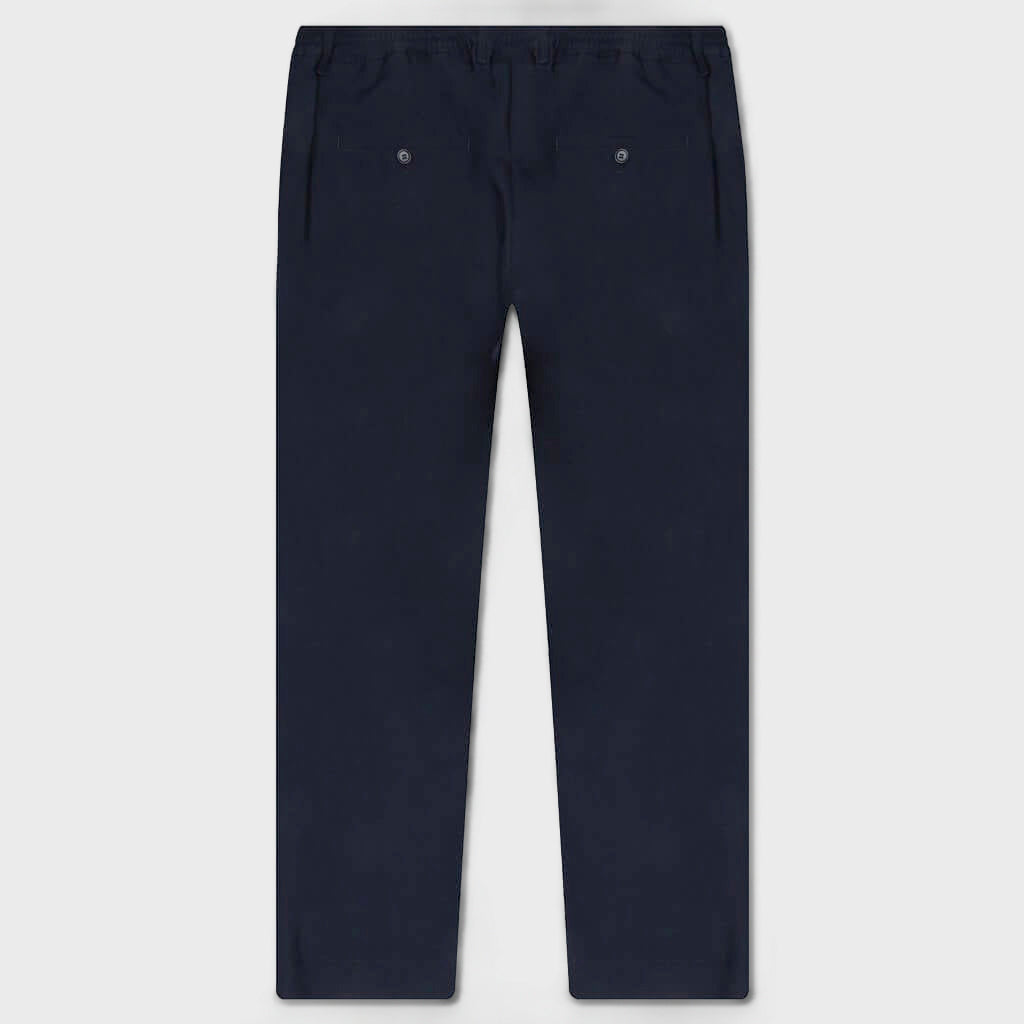 Cropped Pants - Blue/Black