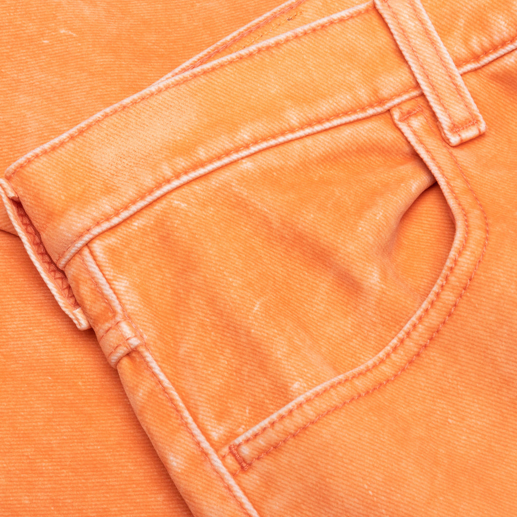 Flared 5 Pocket Trousers - Light Orange