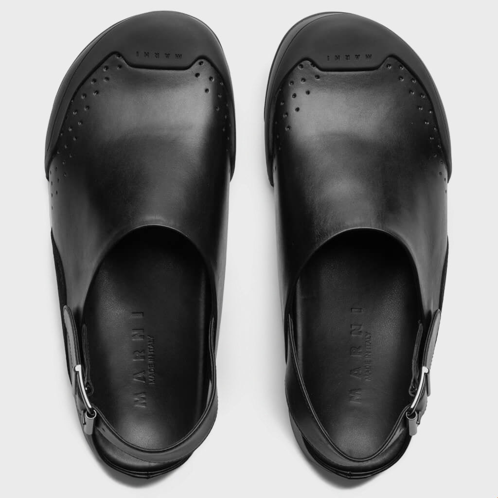 Sabot Sandals - Black