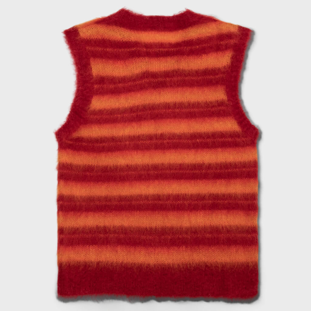 V Neck Sweater - Lacquer
