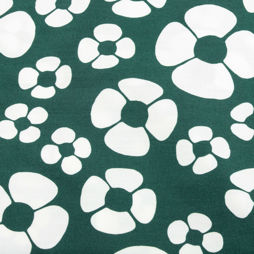 S/S Floral Shirt - Forest/Green