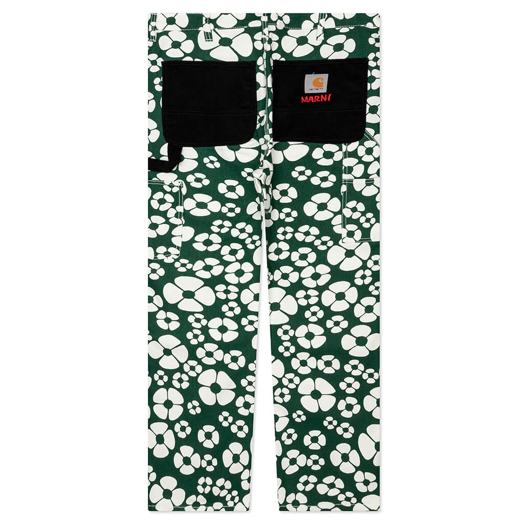 Single Knee Pant - Forest/Green