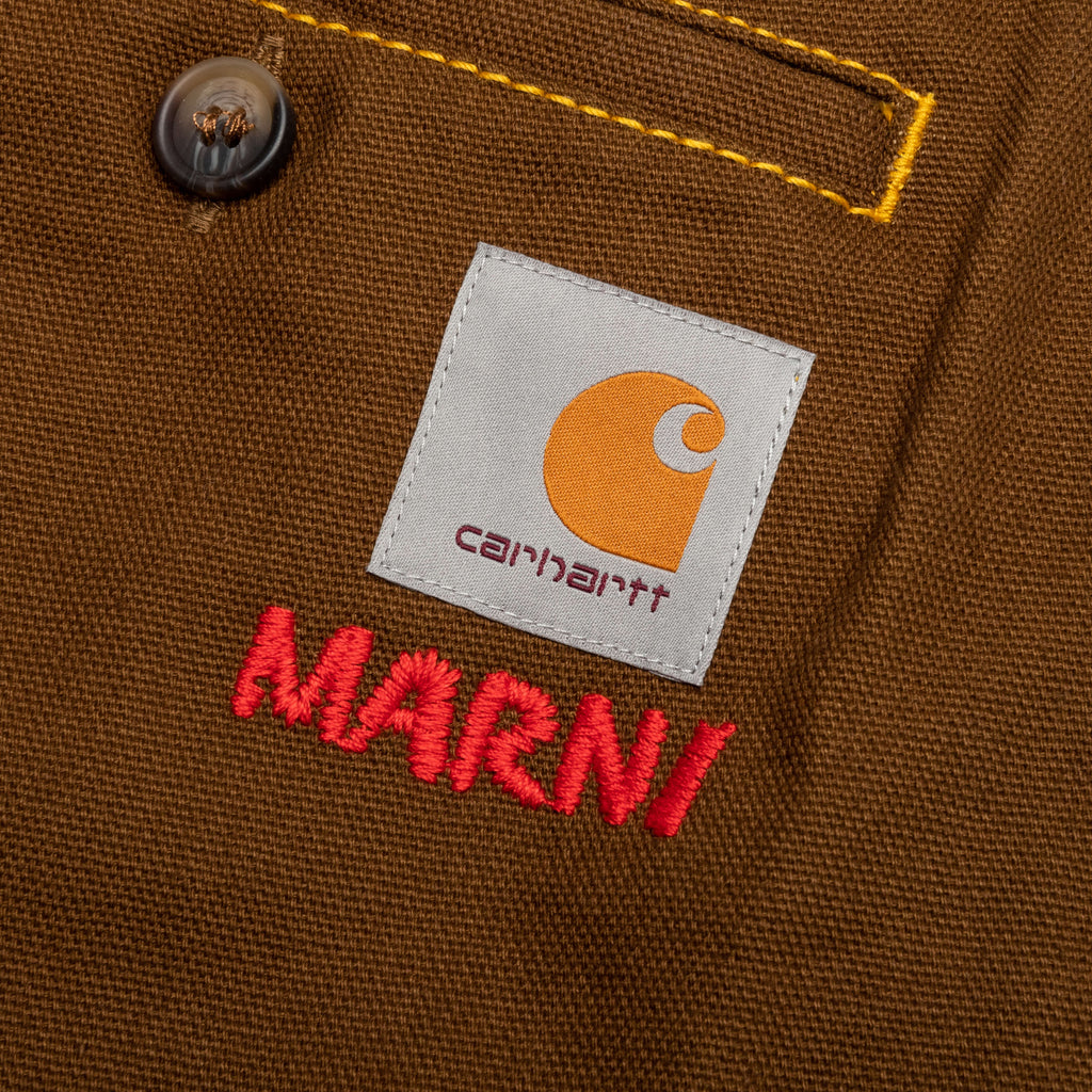 Color-Block Pant - Tobacco