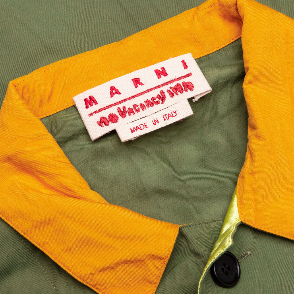 Gabardine Jacket - Stone Green
