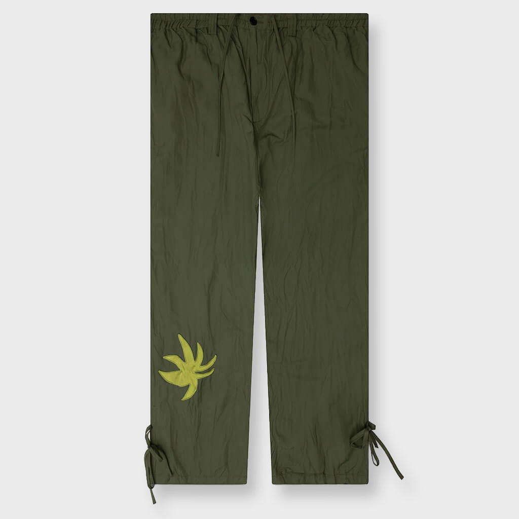 Gabardine Pants - Stone Green